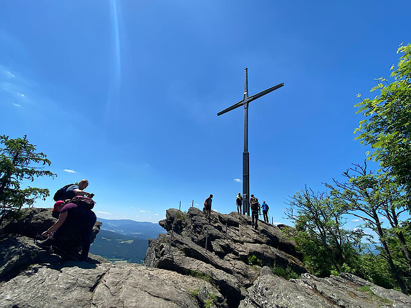Wandern am Kaitersberg im Bayerischen Wald
